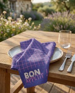 Serviette mockup